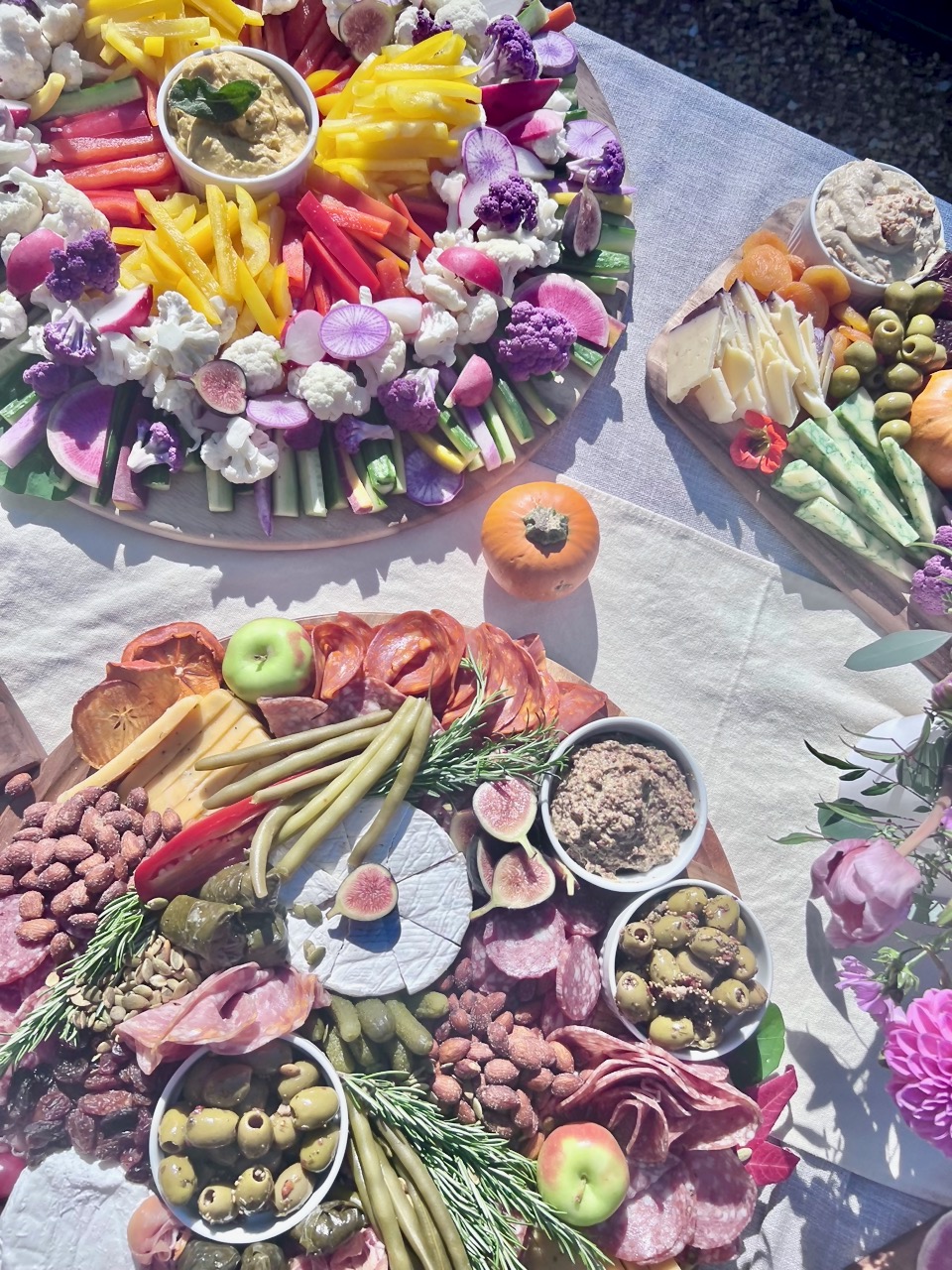 cheese and charcuterie by The Heirloom Chef